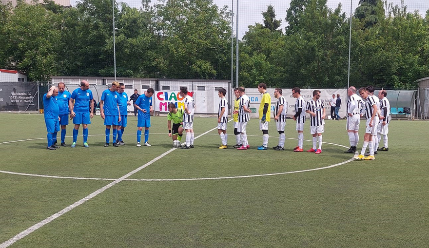 Primo storico punto per la squadra speciale dell’Alba Calcio 2