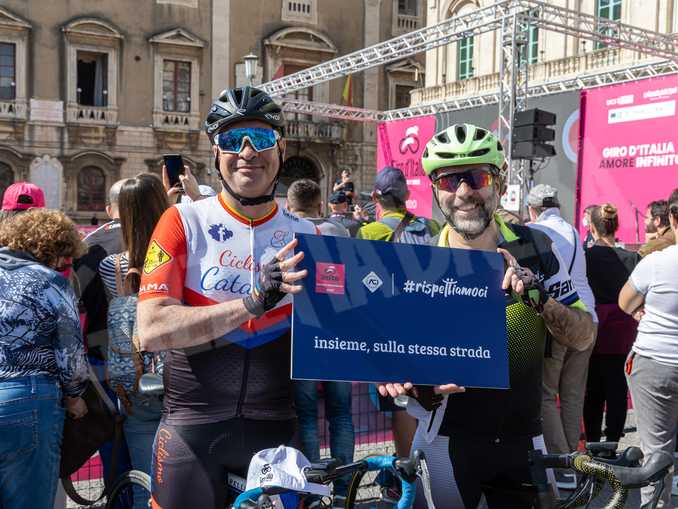 L'Aci al Giro d'Italia promuove la campagna per la sicurezza stradale 1