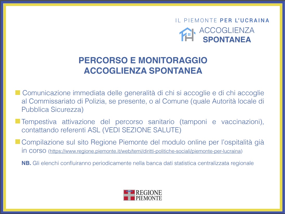 Piano emergenza Ucraina Piemonte: i numeri dell’accoglienza 17