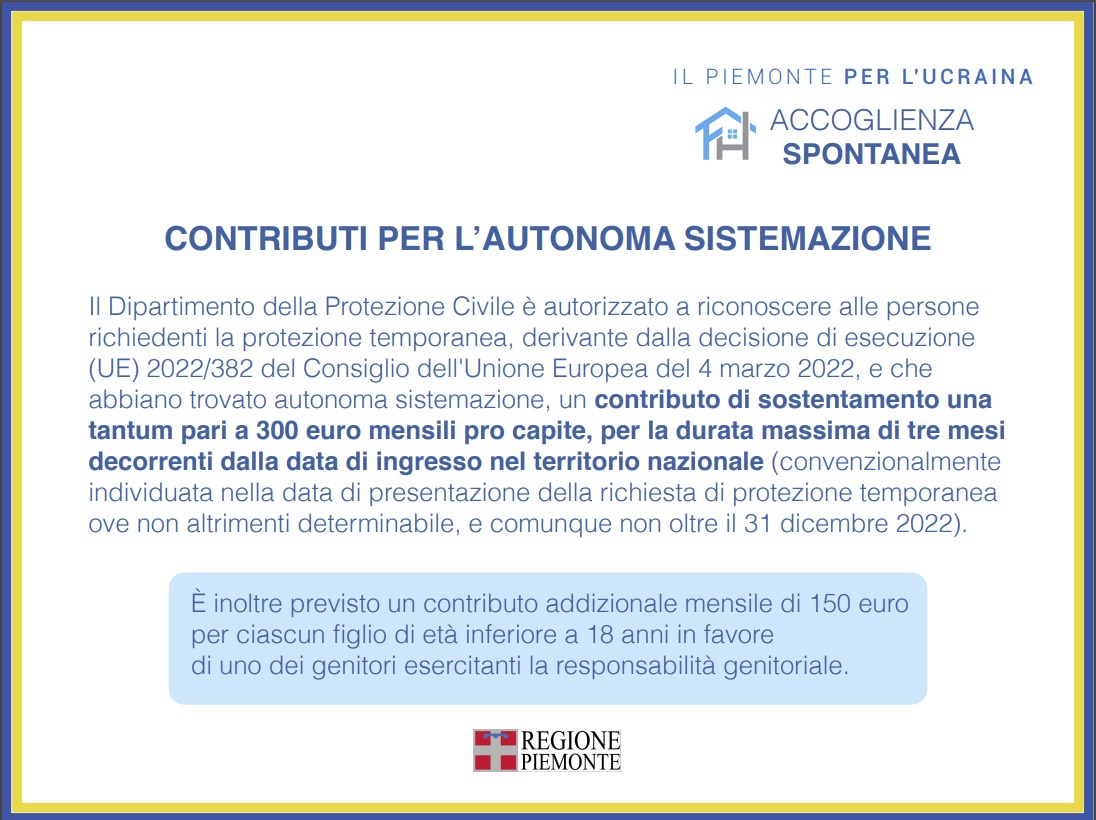 Piano emergenza Ucraina Piemonte: i numeri dell’accoglienza 19