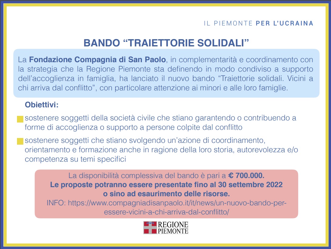 Piano emergenza Ucraina Piemonte: i numeri dell’accoglienza 21