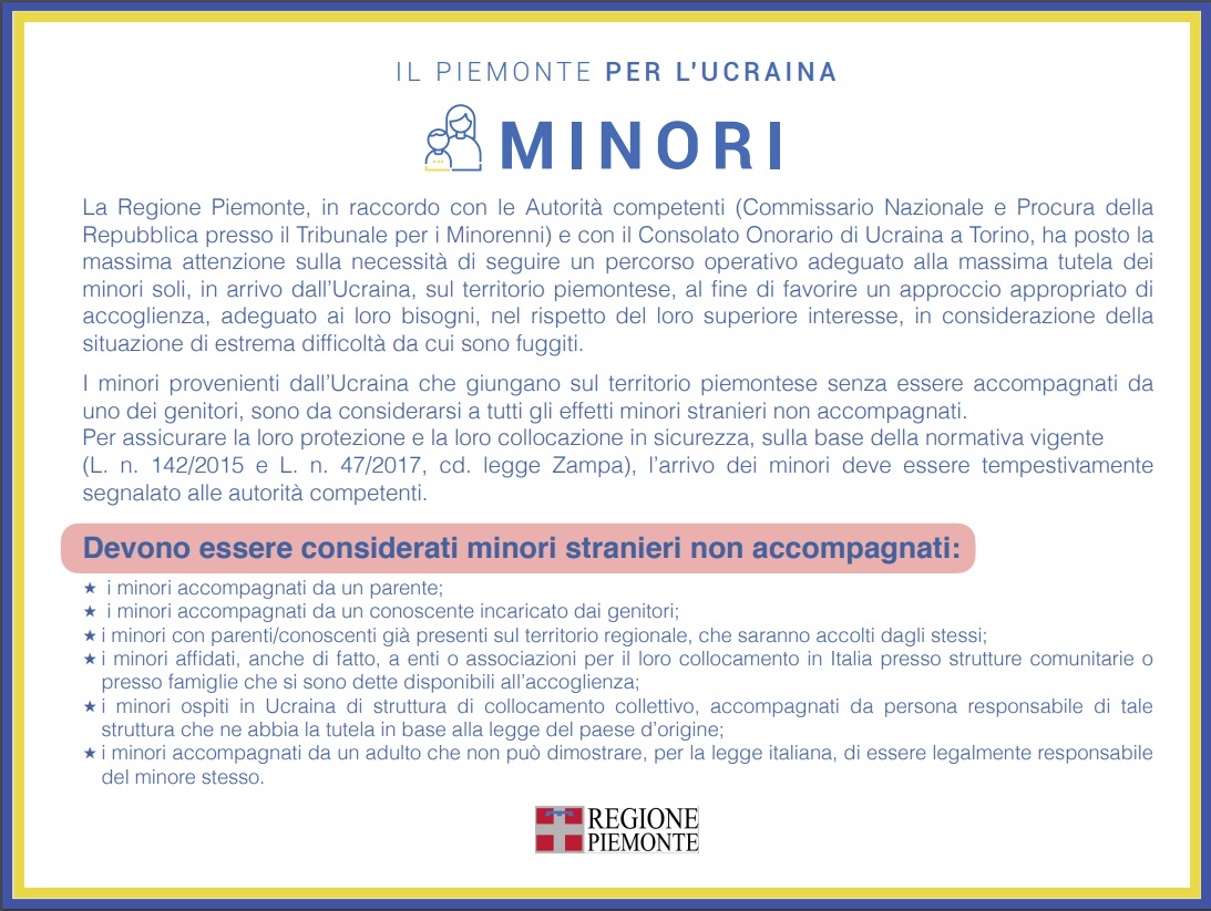 Piano emergenza Ucraina Piemonte: i numeri dell’accoglienza 31