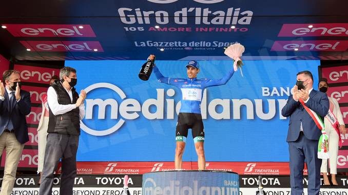 Domani il Giro riparte da Pescara con Diego Rosa in maglia azzurra