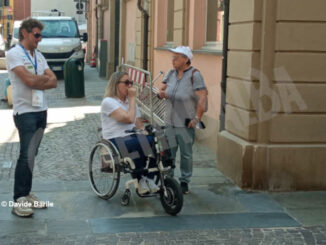 Il passaggio della fiamma dei giochi Special olympics ad Alba (FOTO E VIDEO) 10