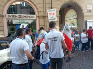 Il passaggio della fiamma dei giochi Special olympics ad Alba (FOTO E VIDEO) 15