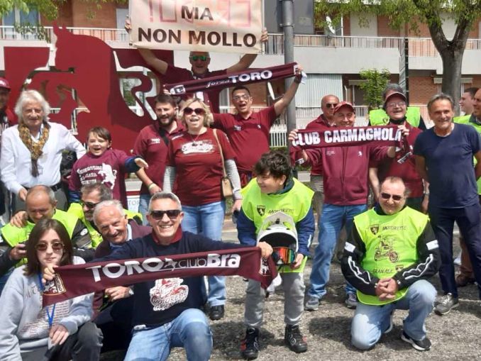 Ricordando il Grande Torino: tifosi dalla Liguria a Bra, poi tutti a Superga