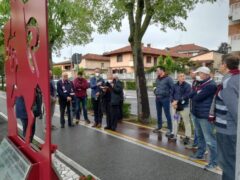 Benedizione e ricordo dei caduti del grande Torino al monumento di Bra 1