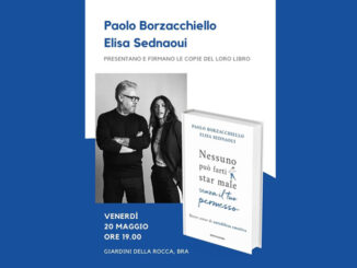 Elisa Sednaoui e Paolo Borzachiello presentano a Bra il loro libro