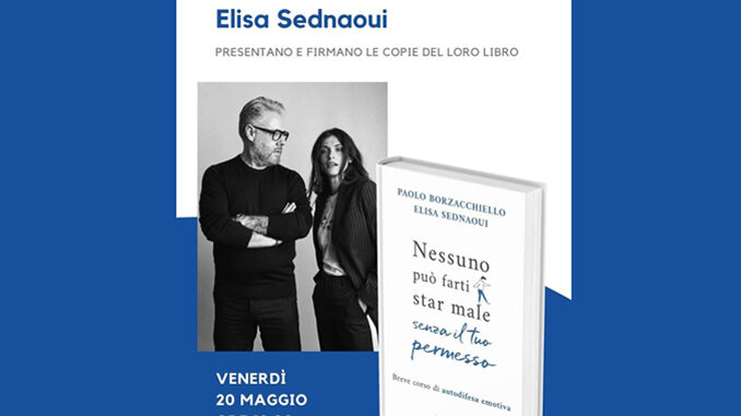 Elisa Sednaoui e Paolo Borzachiello presentano a Bra il loro libro