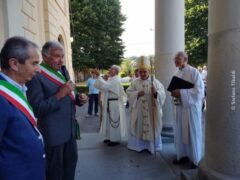 Inaugurata al santuario della Madonna dei fiori la statua del beato Bordino 3