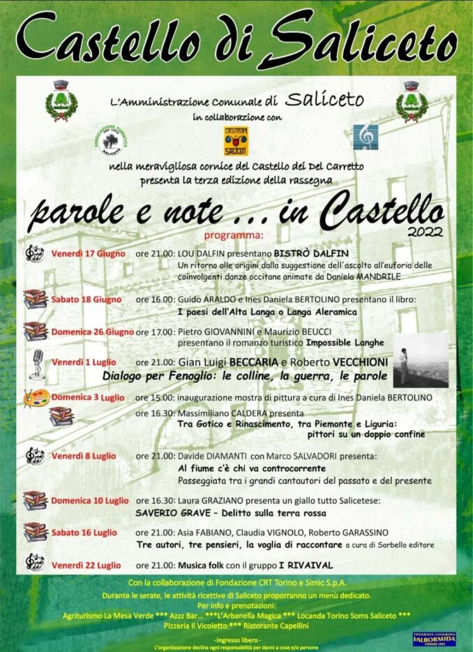 A Saliceto, parole e note in castello 1