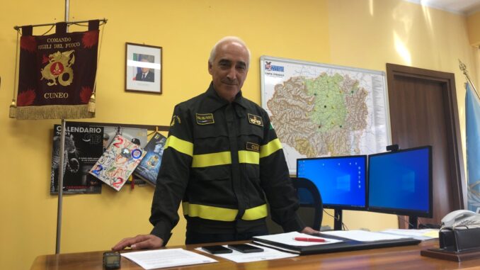 Vigili del fuoco: A Cuneo si è insediato l'ingegner Corrado Romano