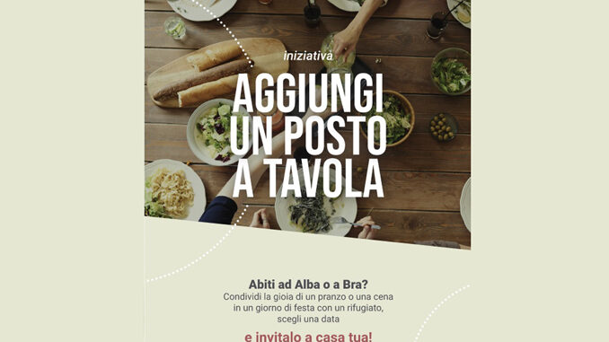 Immagine 1 Alba: “Aggiungi un posto a tavola”, mercoledì 13 luglio un’occasione d’incontro tra cittadini e rifugiati