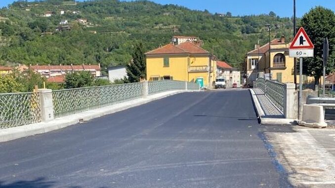 Riaperto ieri, venerdì 15 luglio, il ponte sul Bormida a Cortemilia