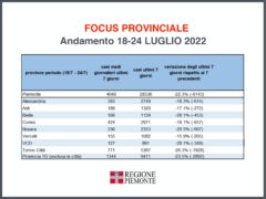 Focus settimanale in Piemonte sulla situazione epidemiologica e vaccinale 3
