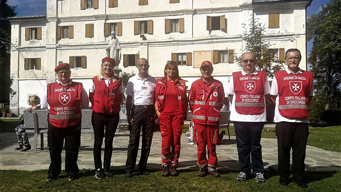 Santuario di Valmala: ancora volontari braidesi del Cisom