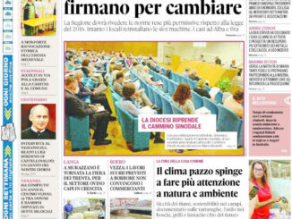 La copertina di Gazzetta d’Alba in edicola martedì 30 agosto 1