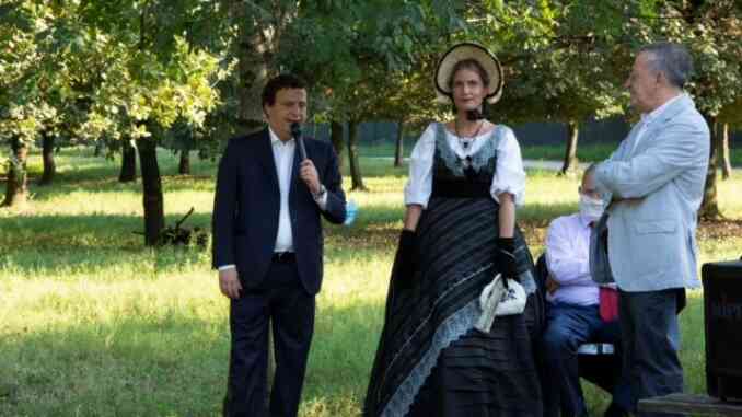 Domenica 28, Re Vittorio Emanuele visita il Parco del Roero