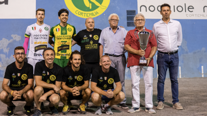 Supercoppa 1 Consegnata al Cortemilia la Supercoppa di pallapugno 1