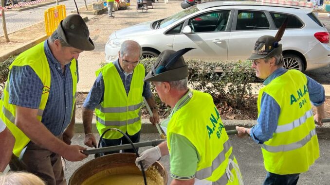 Grande successo per la polentata degli Alpini di Bra 1