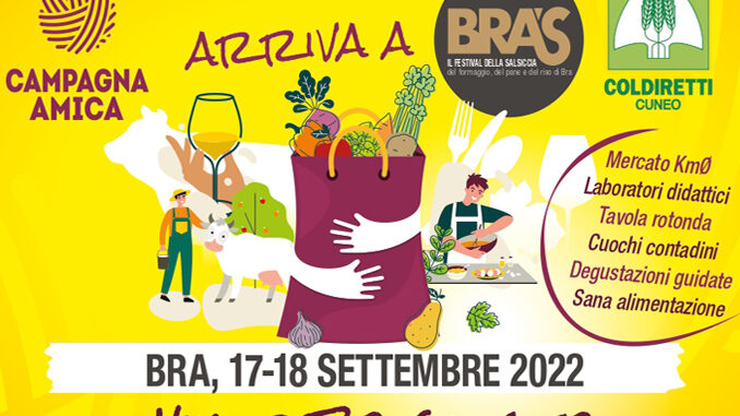 Bra’s Festival, Coldiretti Cuneo: gusto, scoperte e divertimento per tutta la famiglia con Campagna Amica