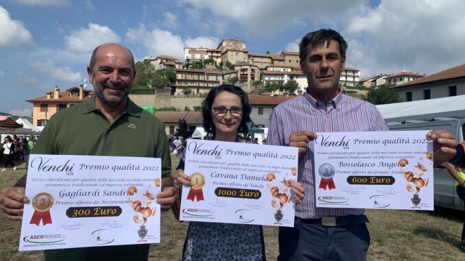 Daniela Cavana di Niella Belbo vince il Premio Venchi a Cravanzana