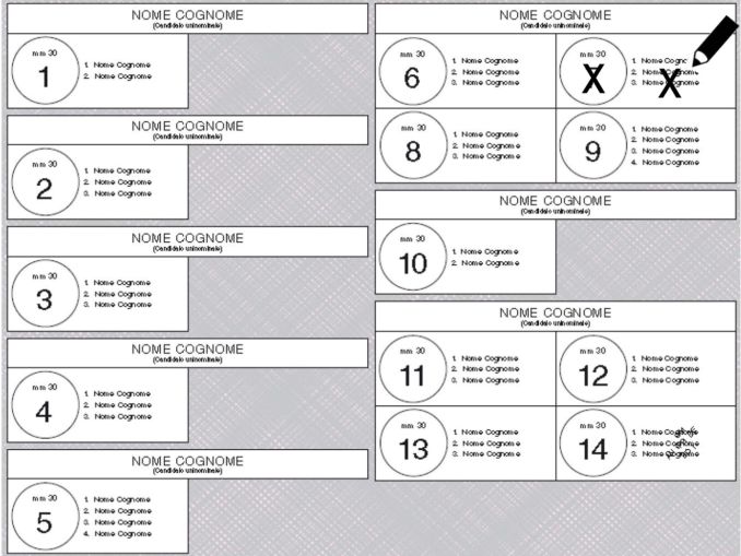 Elezioni politiche: come si vota 3