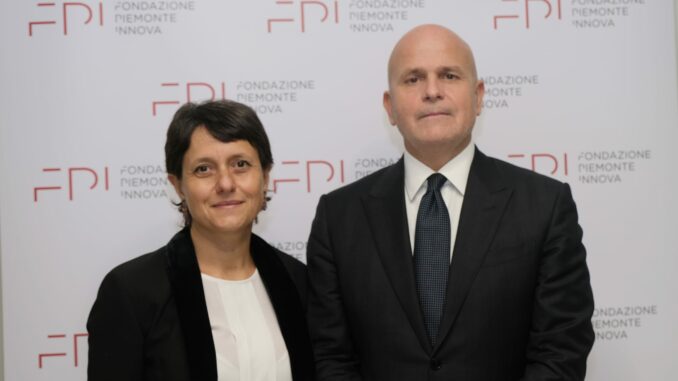 Laura Morgagni direttore Piemonte Innova, e Massimiliano Cipolletta, presidente Piemonte Innova Nasce Piemonte Innova per aiutare la transizione digitale