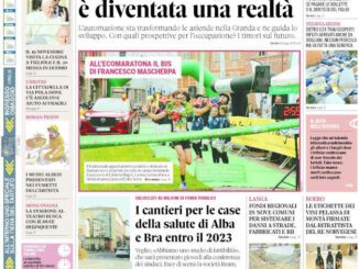 La copertina di Gazzetta d’Alba in edicola martedì 25 ottobre 1