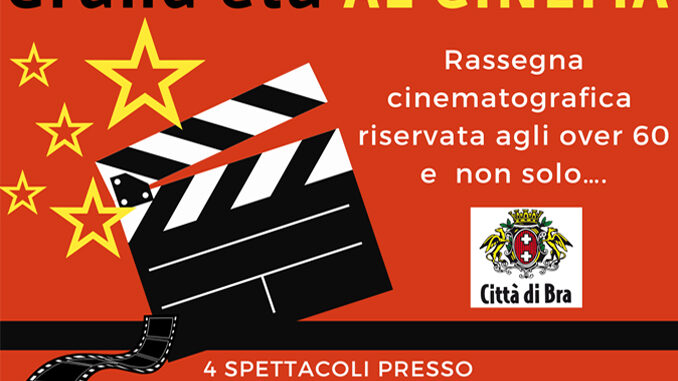 Grand'età: al via a Bra la rassegna cinematografica per gli over 60