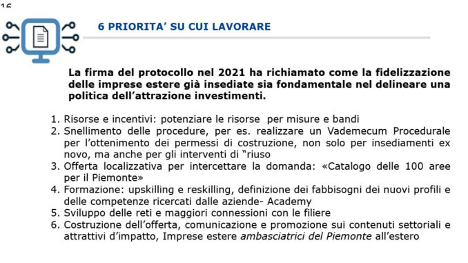 Imprese estere in Piemonte, un patrimonio da conservare. Al via tavolo di monitoraggio tra stakeholder pubblici e privati 15