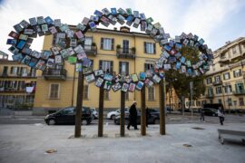 Cuneo: inaugurato Il terzo paradiso dei talenti di Pistoletto 4