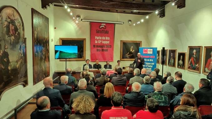 Presentata a palazzo Traversa la tappa Bra-Rivoli del Giro d'italia 2023 1