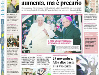 La copertina di Gazzetta d’Alba in edicola martedì 15 novembre
