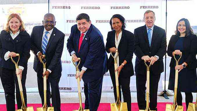 Bloomington stabilimento Ferrero negli Usa