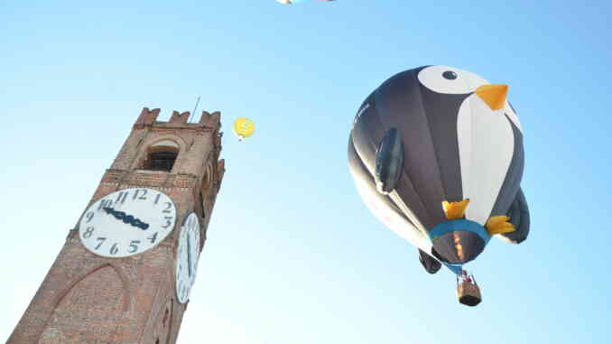 Tornano i giorni delle mongolfiere a Mondovì