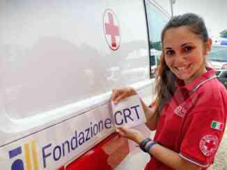 La Croce rossa italiana consegna la medaglia d'oro alla fondazione Crt