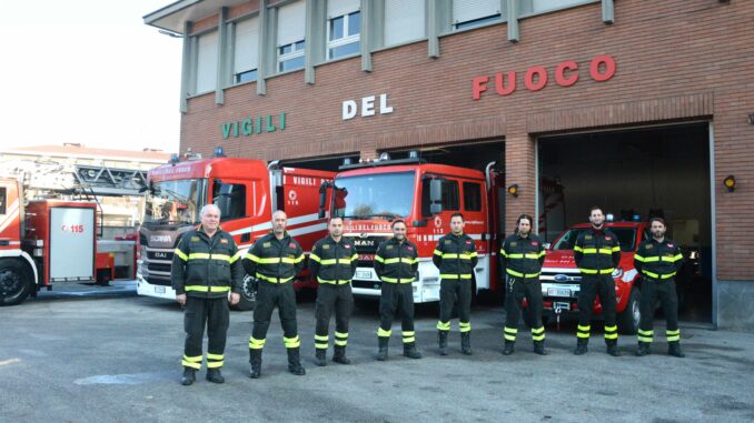 Messa in Duomo per il distaccamento albese dei Vigili del fuoco