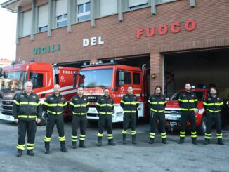 Messa in Duomo per il distaccamento albese dei Vigili del fuoco 1