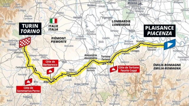 Torino, svelata la tappa tra le Langhe del Tour de France 2024