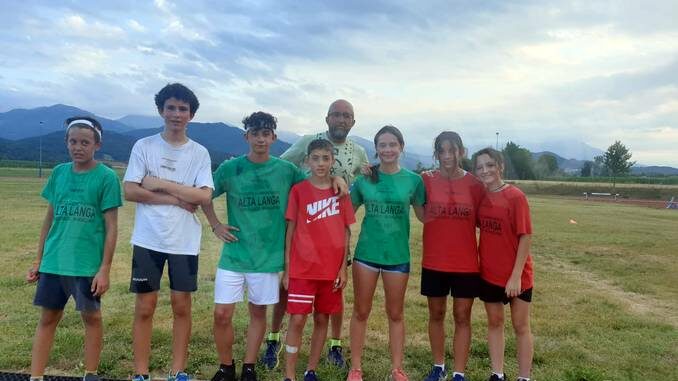 A Bossolasco l'Atletica Mondovì ha dato vita al primo gruppo sportivo scolastico riconosciuto dalla Fidal