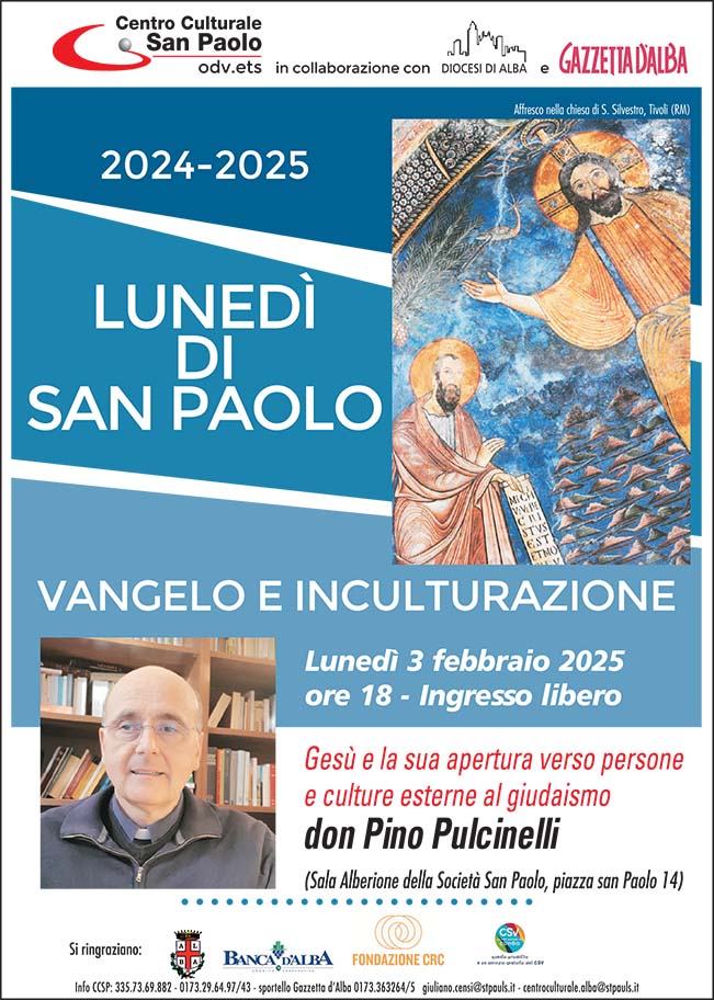 I Lunedì di san Paolo ospitano, il 6 febbraio, don Giuseppe Pulcinelli