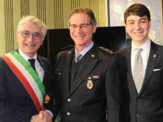 Alba: Nastrino Covid-19 e presentazione attività della Polizia municipale per San Sebastiano