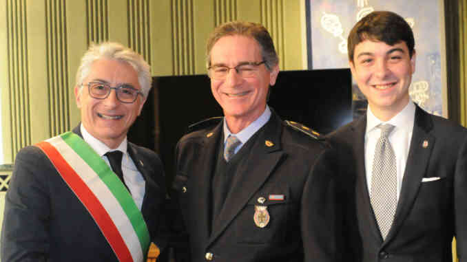 Alba: Nastrino Covid-19 e presentazione attività della Polizia municipale per San Sebastiano