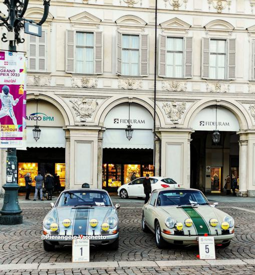 Torino: arrivavano le auto storiche per il Rallye di Montecarlo 10