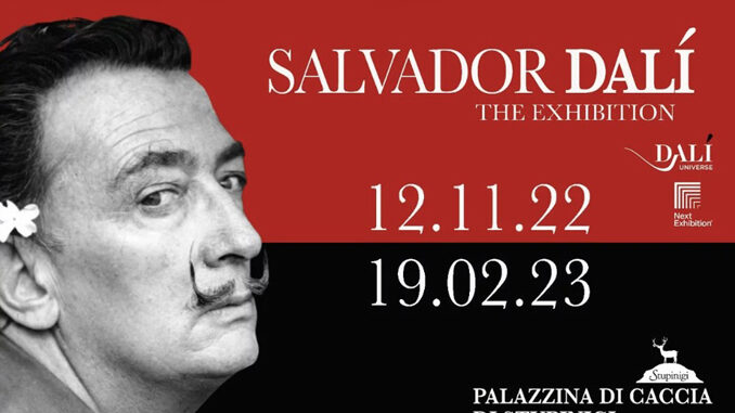 Salvador Dalì, "pomeriggio surrealista" a Stupinigi