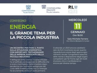 Il presidente nazionale della Piccola Industria di Confindustria a Cuneo per la tavola rotonda sul tema dell’energia