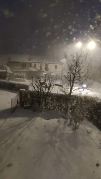 Maltempo: una domenica con vento forte e, dal tardo pomeriggio, la neve annunciata dalle previsioni (FOTOGALLERY) 7