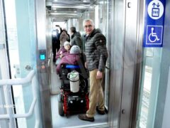 Inaugurata la nuova passerella della stazione di Alba (VIDEO) 1