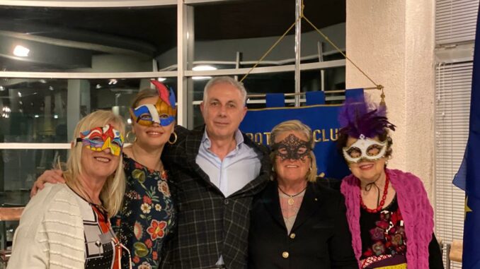 Il Rotary club di Bra ha festeggiato il Carnevale